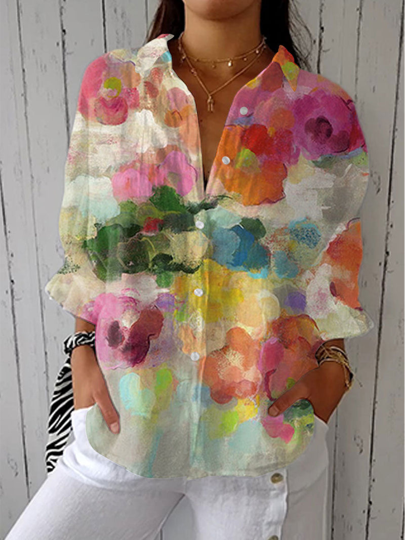 Mara | Watercolor Dreams Blouse