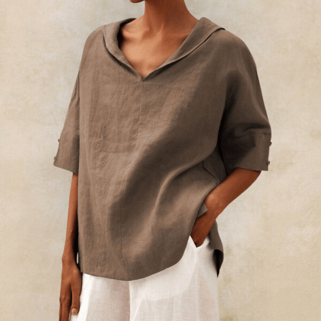 Brooklyn | Coastal Breeze Oversized Shirt