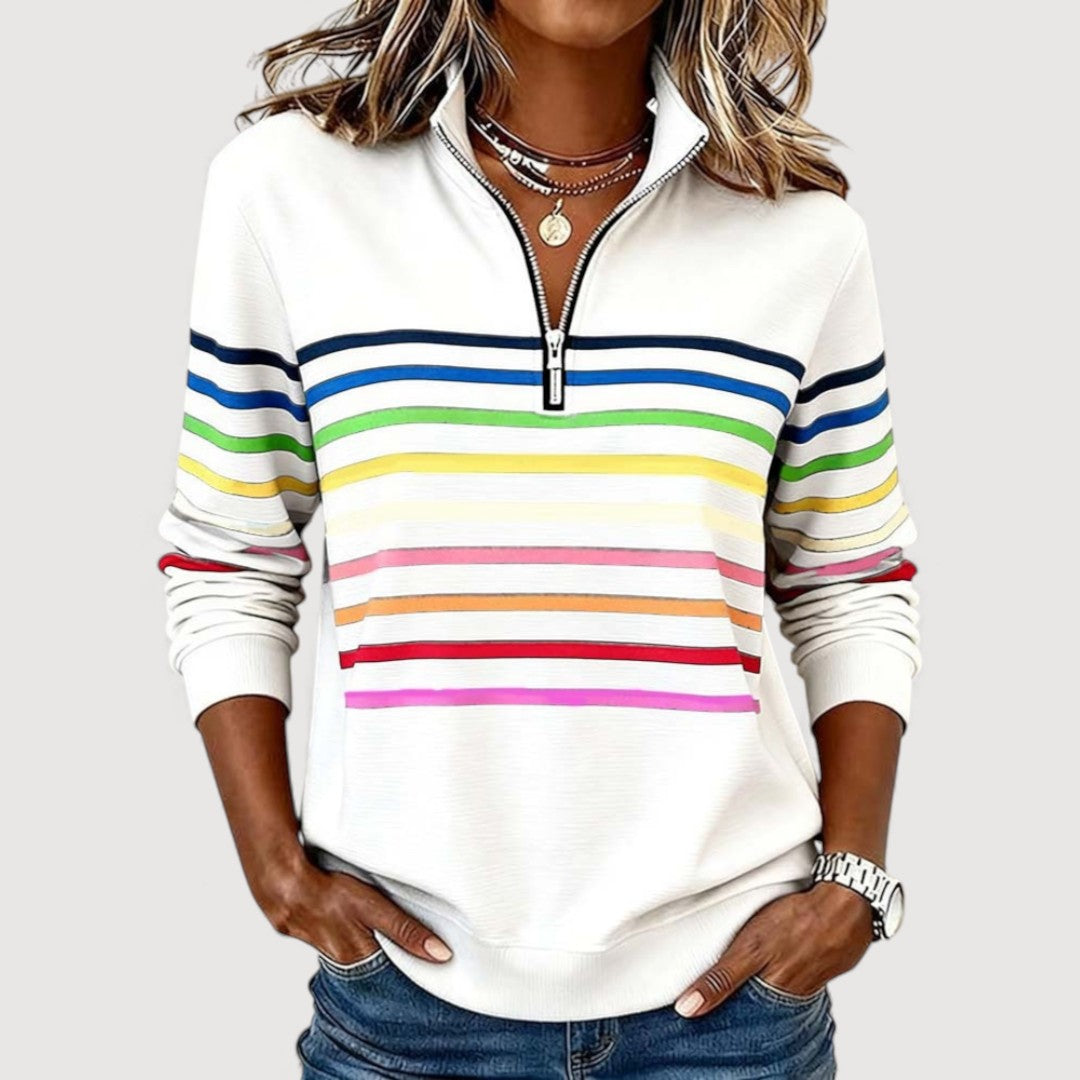 Madeline | Relaxed Zip Top