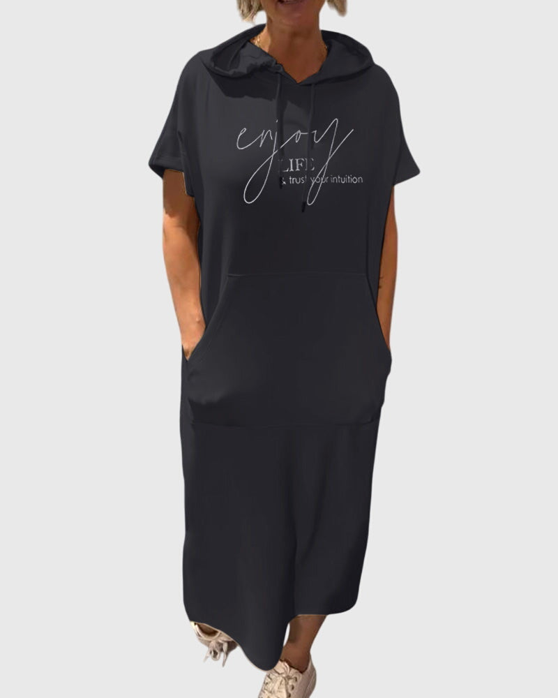 MARLOWE | EFFORTLESS HOODIE DRESS