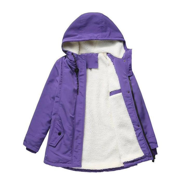 HELEN | QUILTED HOODED COAT