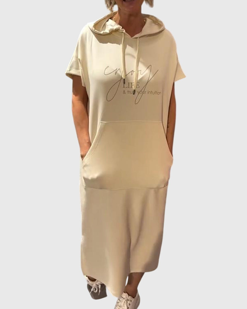 MARLOWE | EFFORTLESS HOODIE DRESS