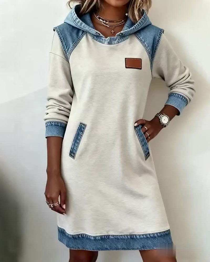 VERA | RELAXED HOODED DRESS