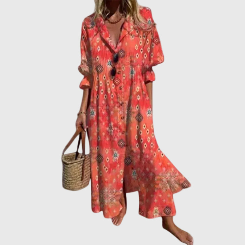 Madison | Elegant Bohemian Maxi Dress