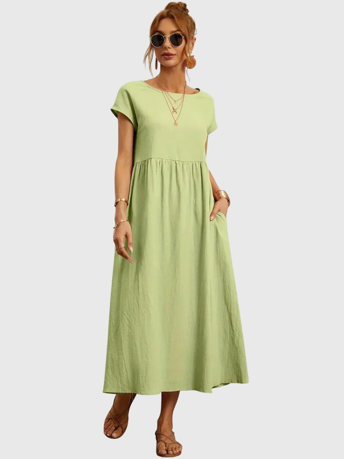 GISELLE | RELAXED POCKET DRESS