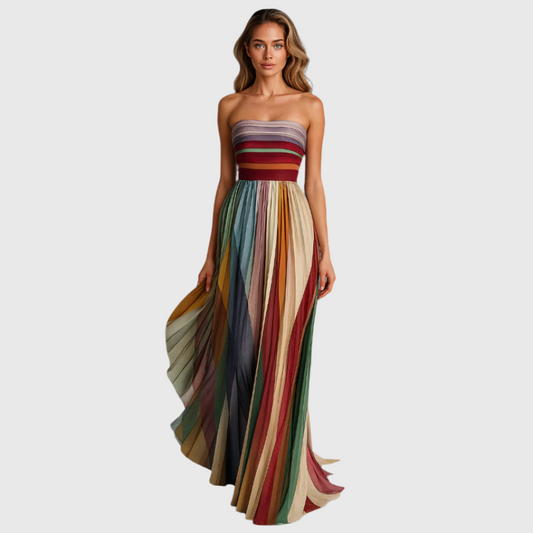 SABINE | VIBRANT PRINT DRESS