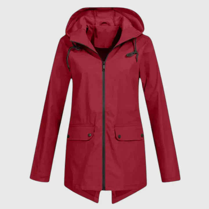 VANESSA | LIGHTWEIGHT HOODED RAIN JACKET