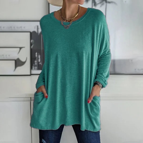 Avery | Relaxed Long Sleeve Top