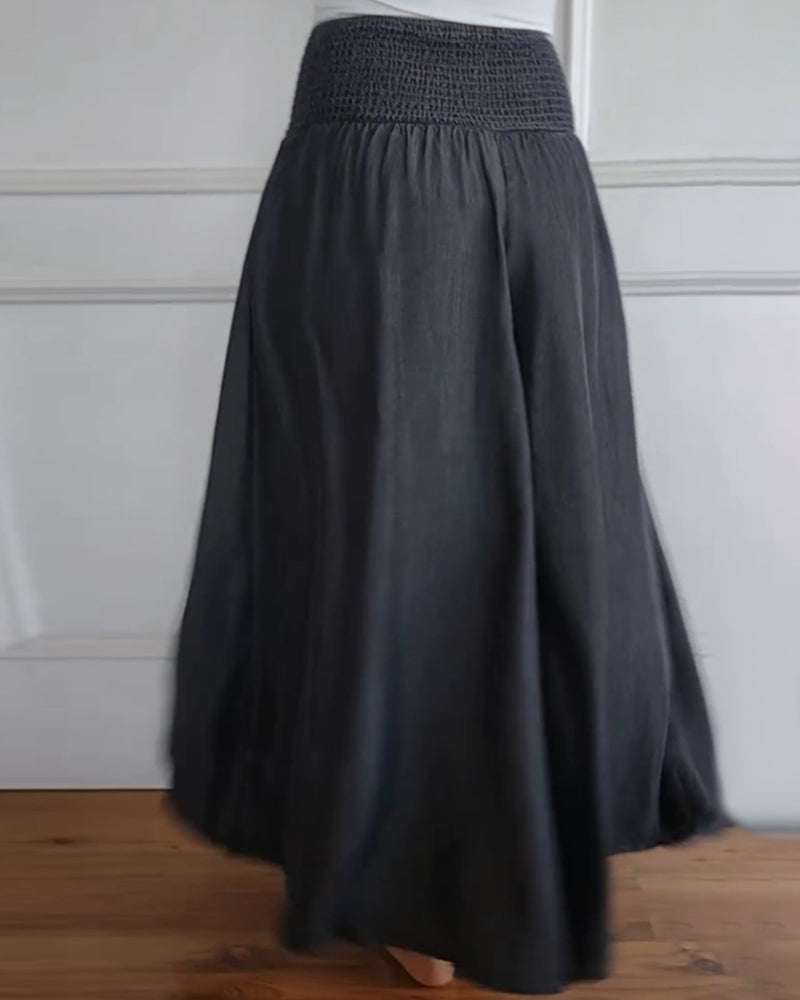 Leora - Comfy Wide-Leg Trousers