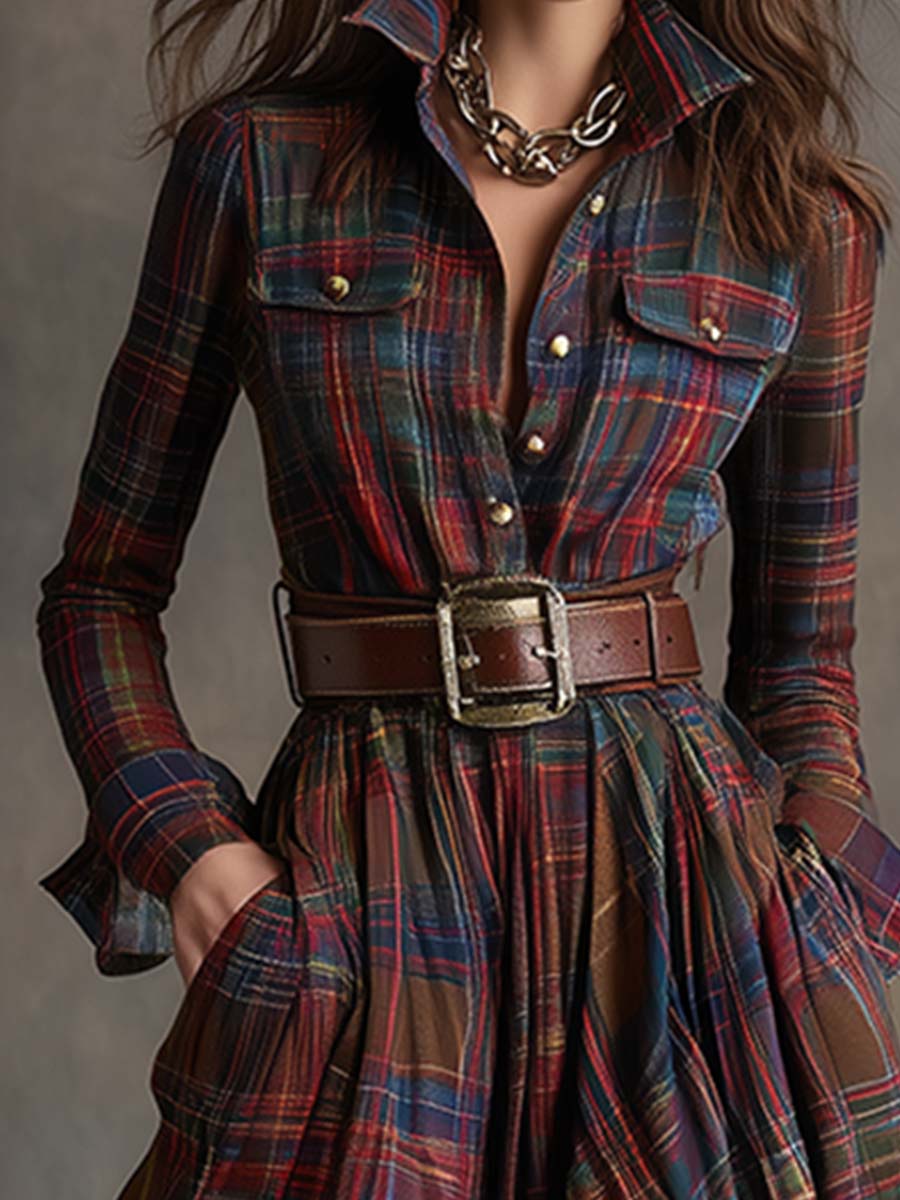 Morgan | Belted Dress