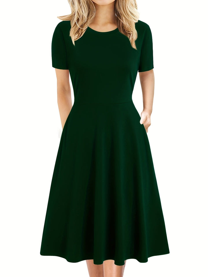 DANUTA VINTAGE A-LINE SUMMER DRESS