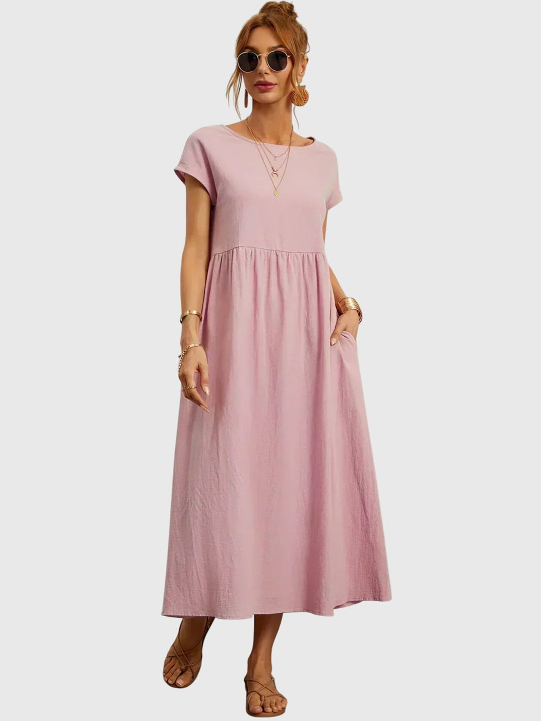 GISELLE | RELAXED POCKET DRESS