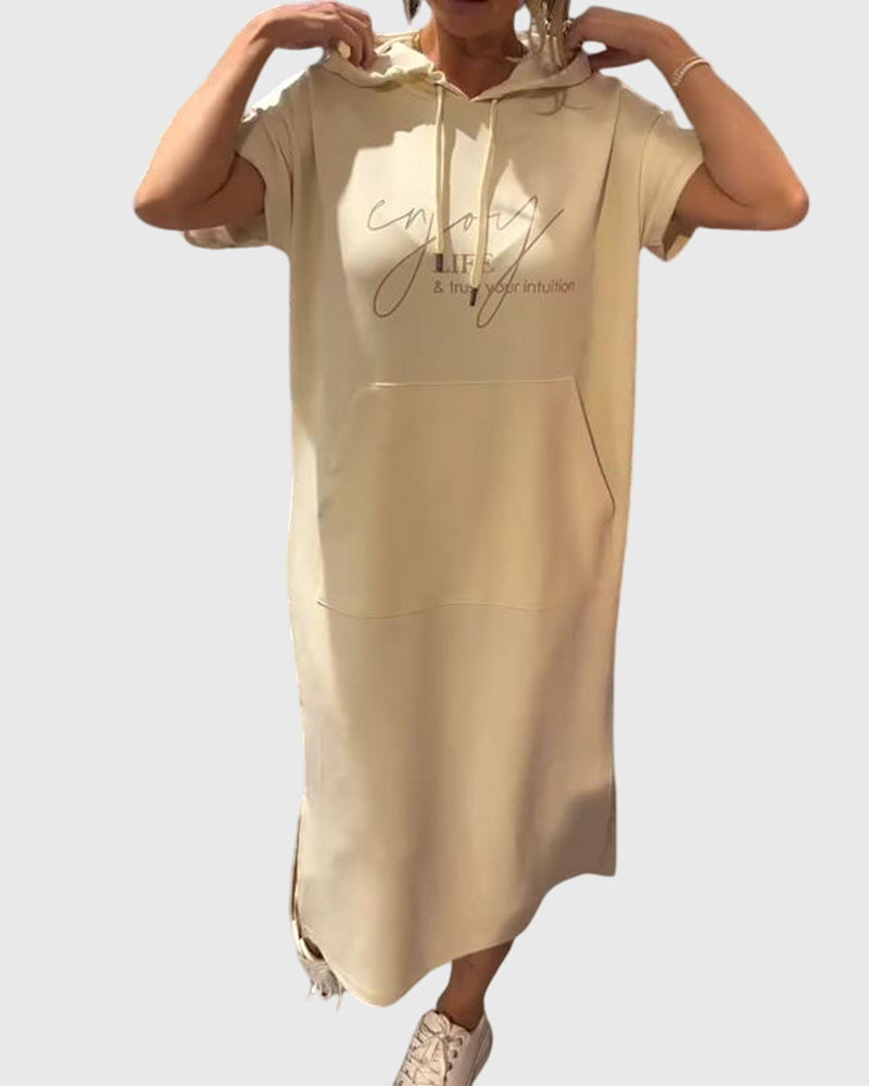MARLOWE | EFFORTLESS HOODIE DRESS