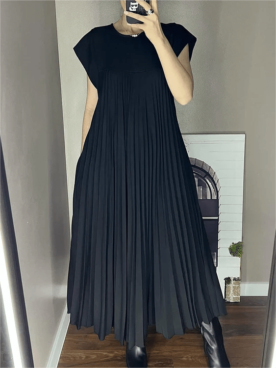 Nerina | Pleated Elegant Dress