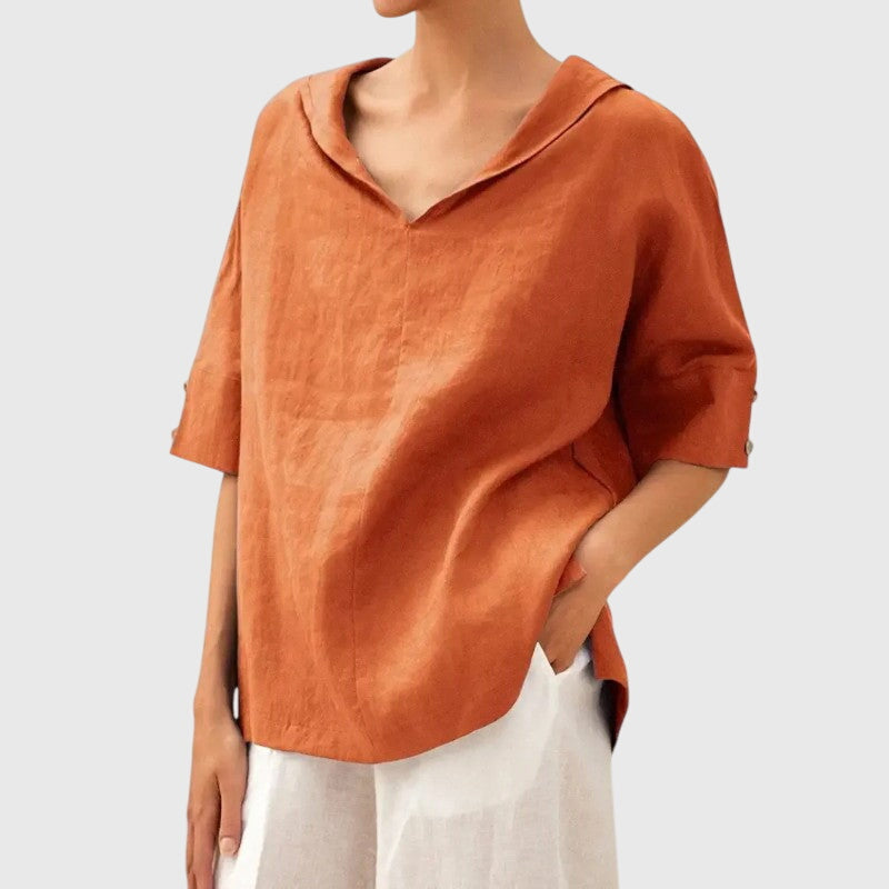 Layla | Blouse - Orange