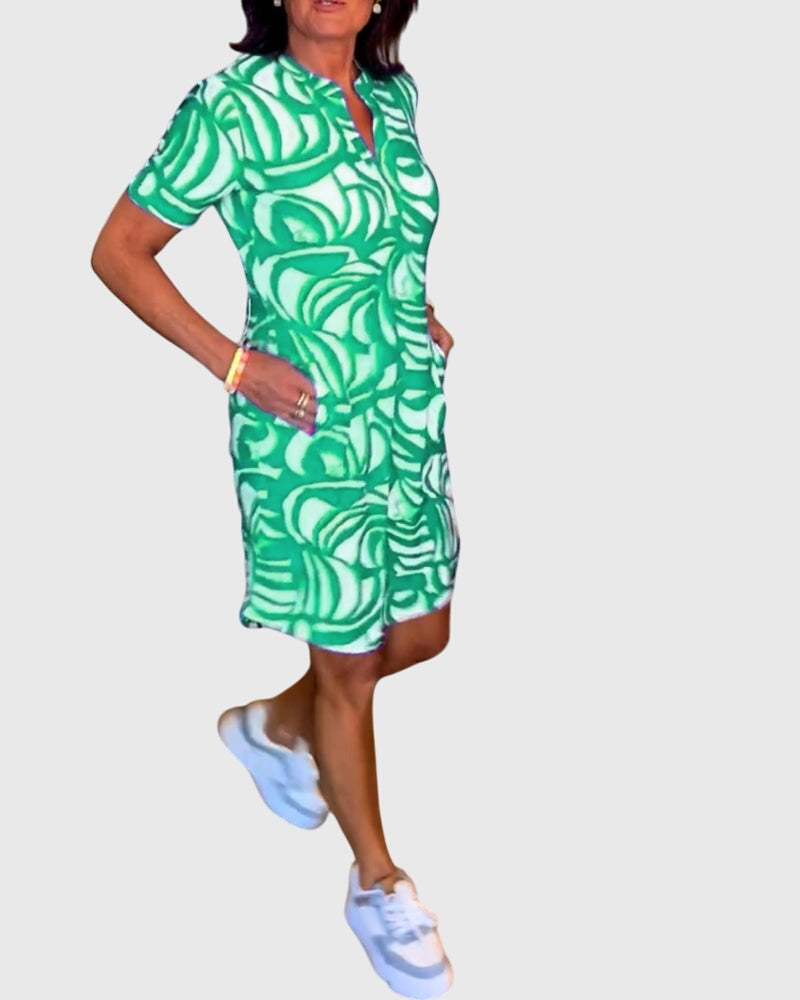 ELLE | EFFORTLESS A-LINE DRESS
