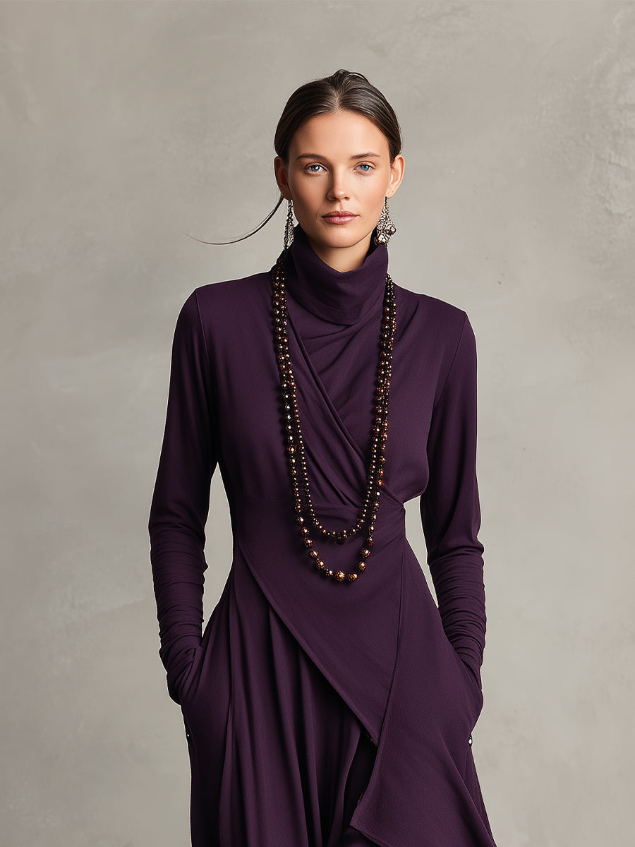Callie | Elegant Draped Dress
