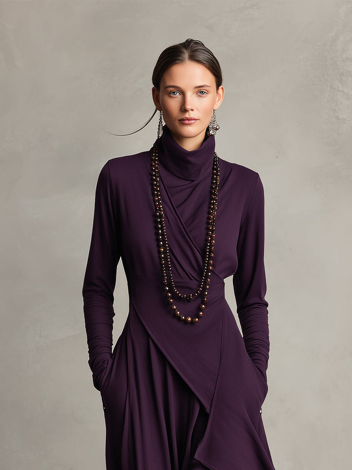 Callie | Elegant Draped Dress
