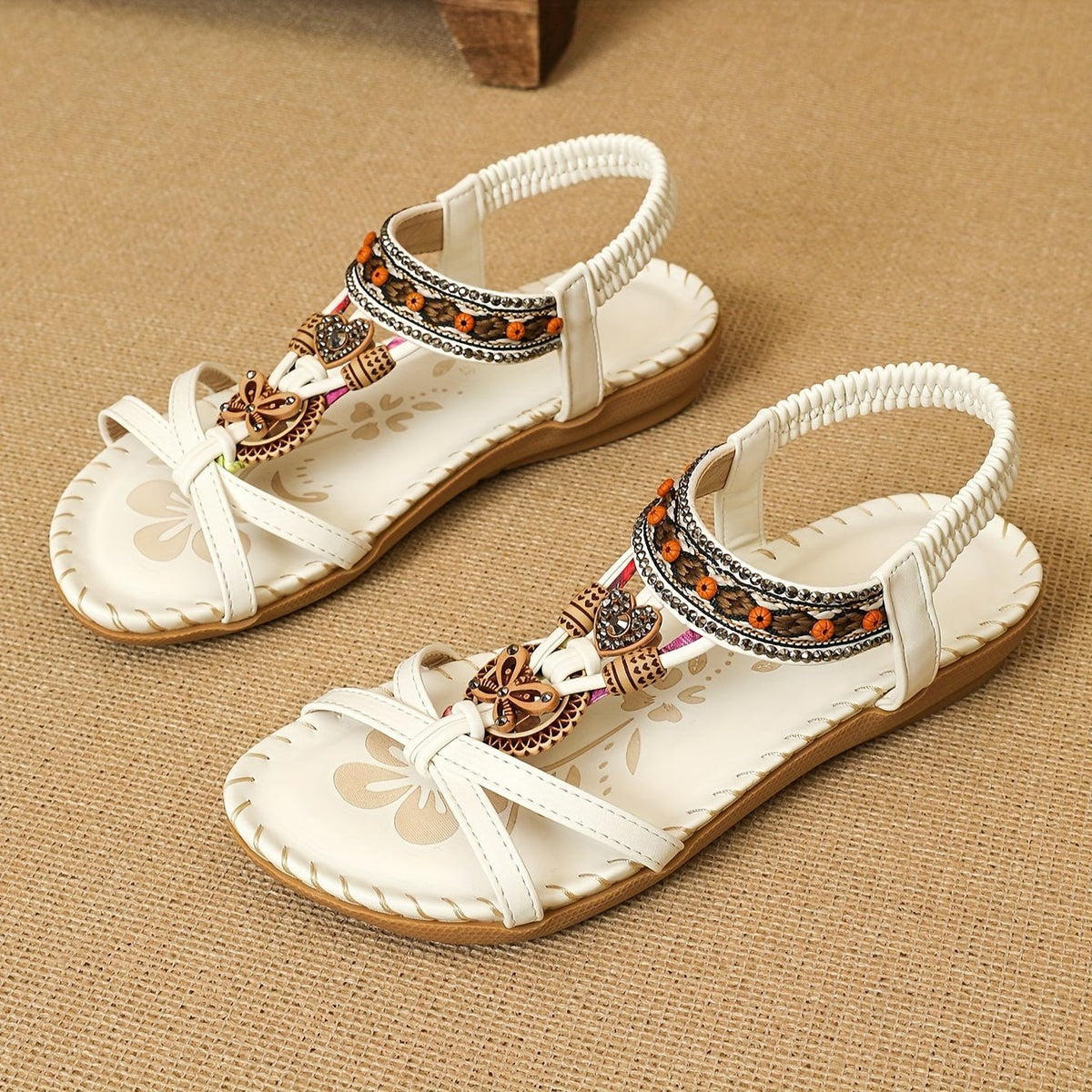 Allison | Boho Flat Sandals