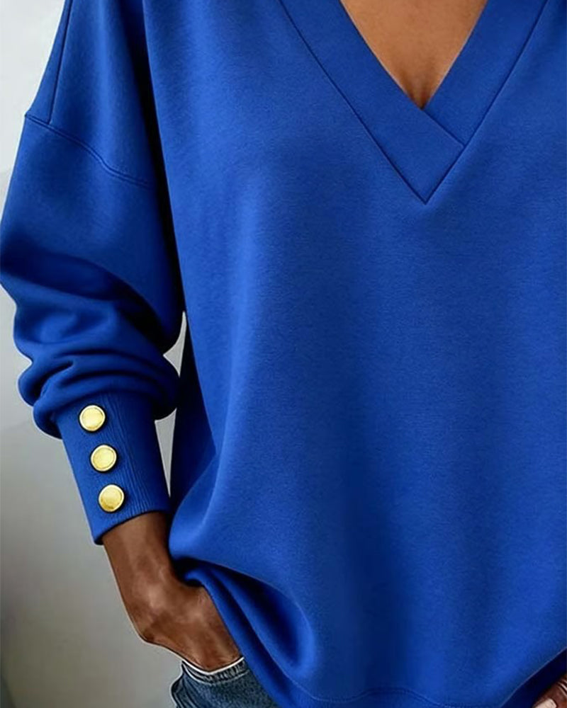 Serena | Stylish V-Neck Top