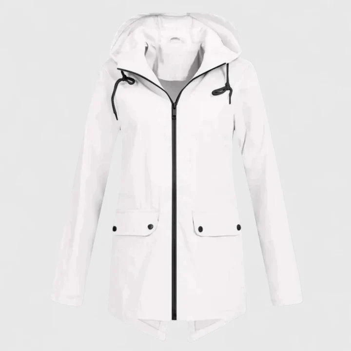 VANESSA | LIGHTWEIGHT HOODED RAIN JACKET