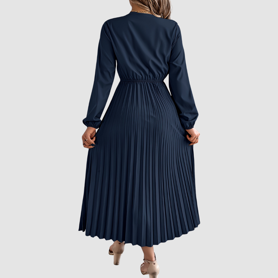 MARGOT | LACE V-NECK A-LINE DRESS