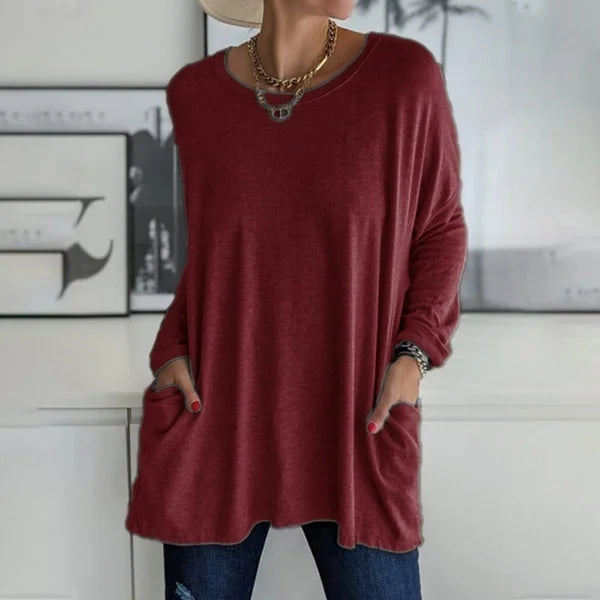 Ivy | Relaxed Long Sleeve Top