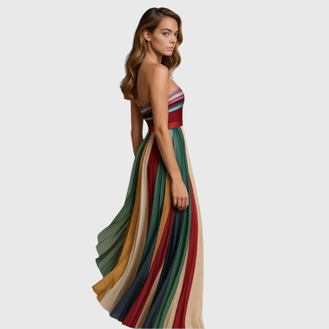 SABINE | VIBRANT PRINT DRESS
