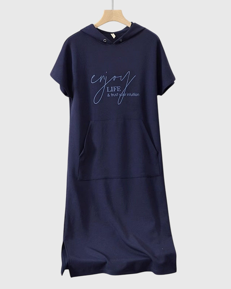 MARLOWE | EFFORTLESS HOODIE DRESS