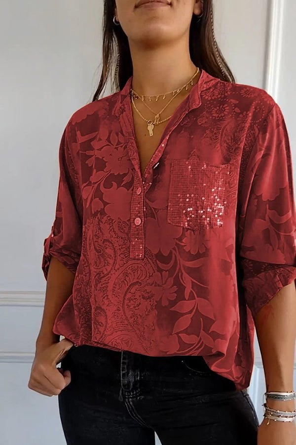 Grace | Elegant Sequin Top
