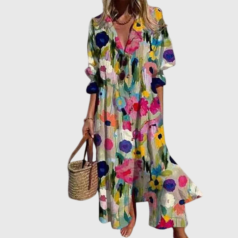 Madison | Elegant Bohemian Maxi Dress