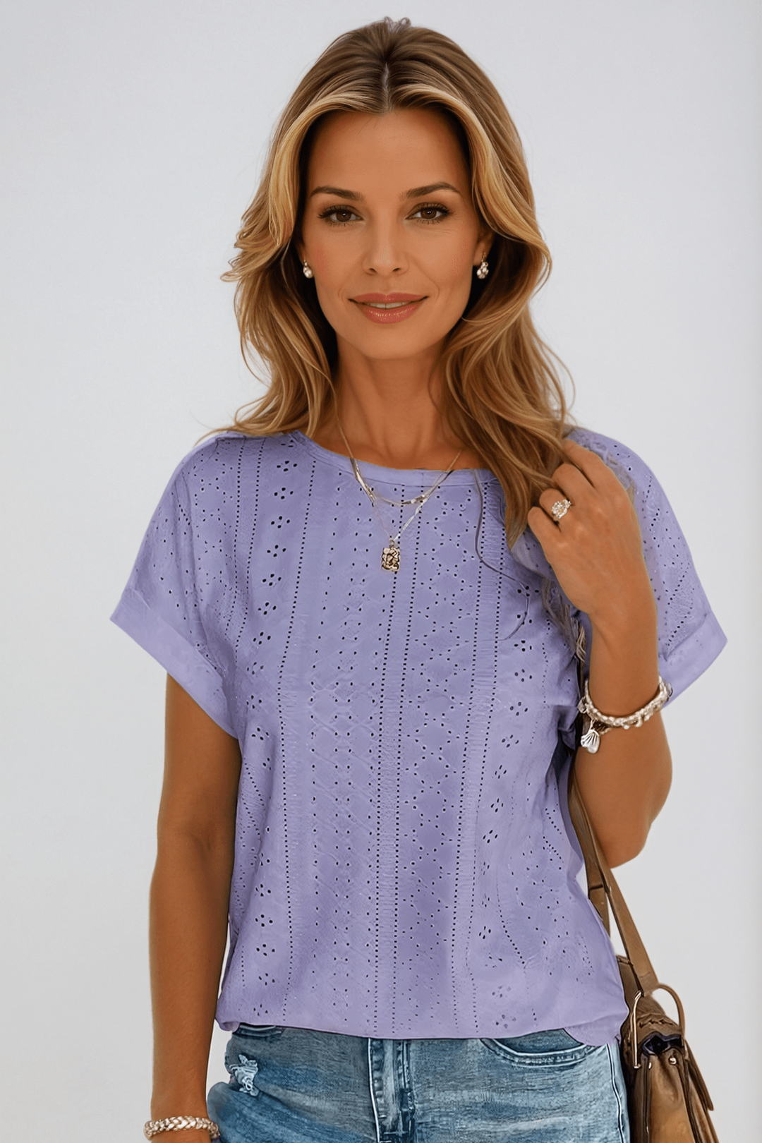 Claire | Oceanview Eyelet Top