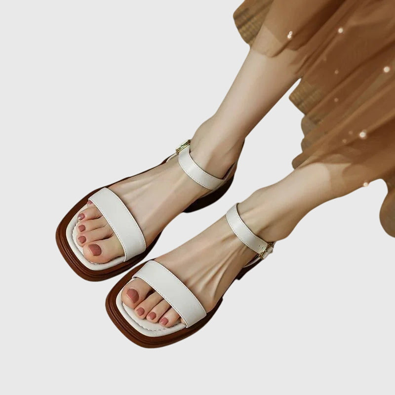 Samantha | Orthopedic Leather Sandals