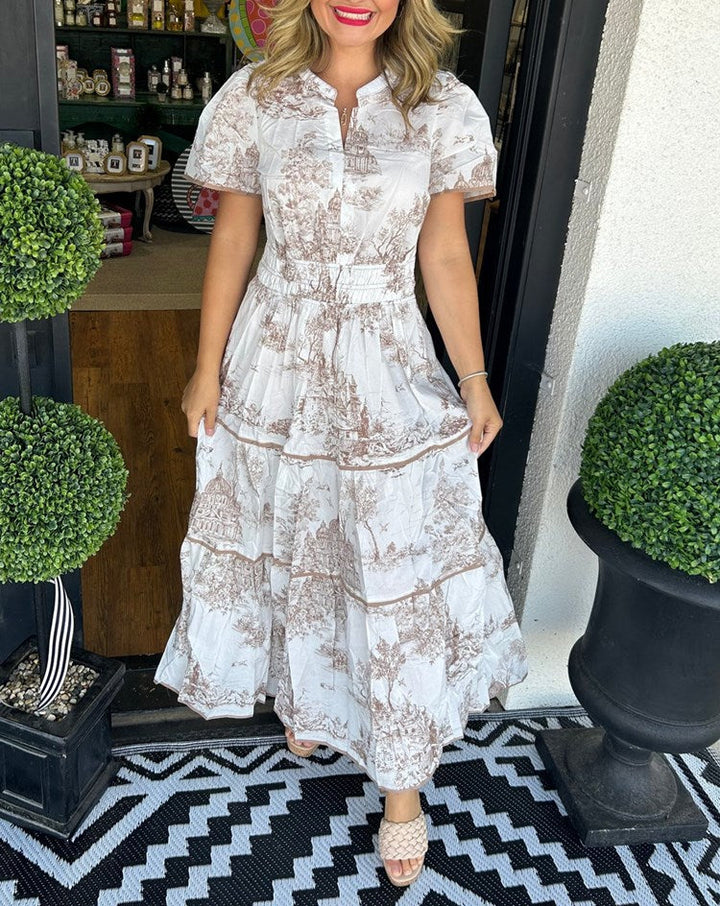 Isolde | Classic Toile Maxi