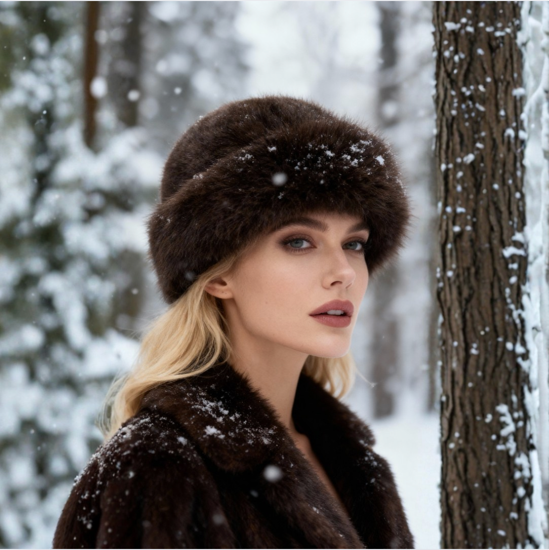 ARIANA | PLUSH FAUX FUR HAT