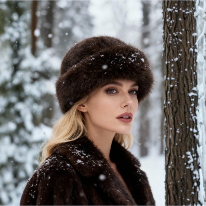 ARIANA | PLUSH FAUX FUR HAT