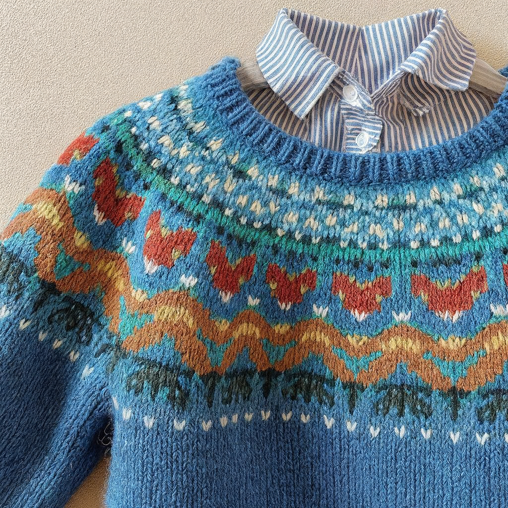 Kimberly | Classic Vintage Knit Jumper
