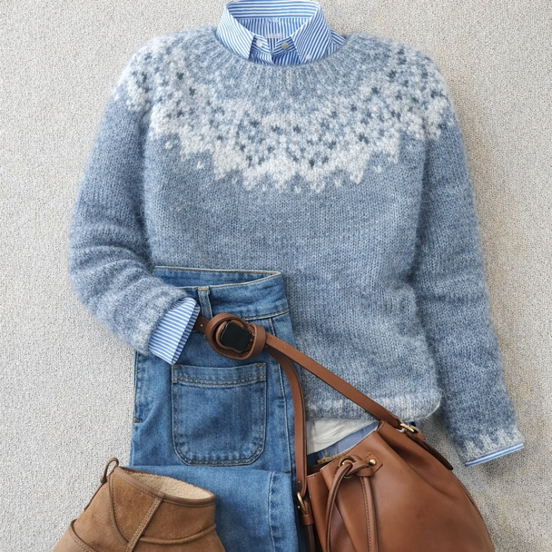 Amber | Heritage Nordic Knit Jumper