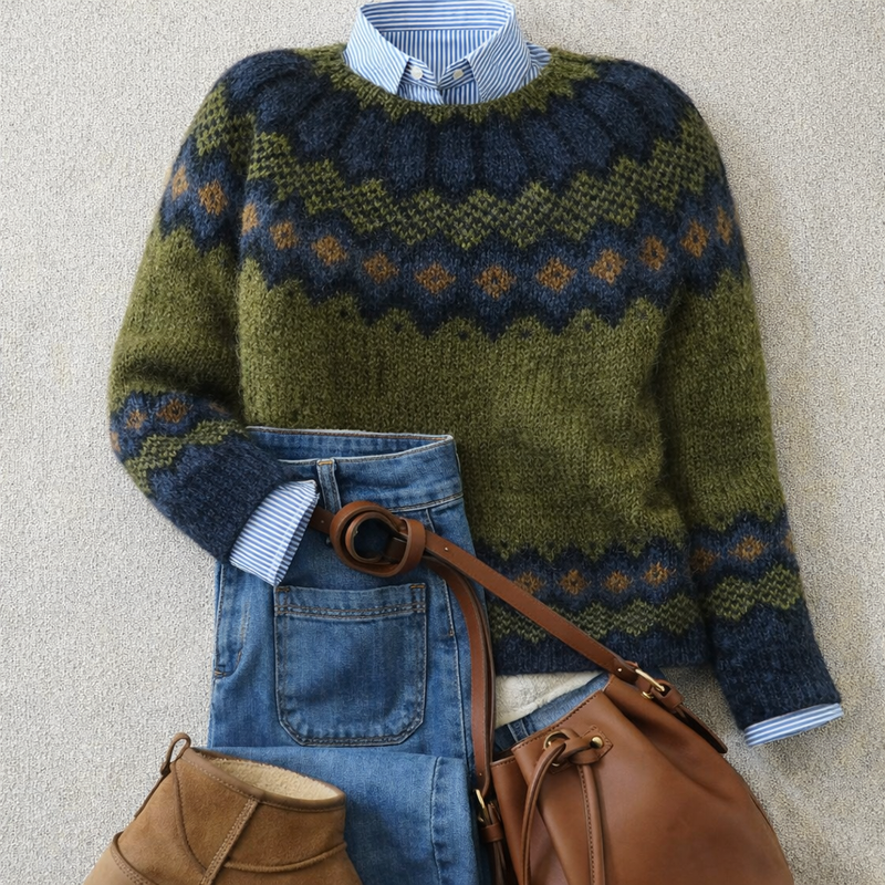 Patricia | Heritage Nordic Knit Jumper