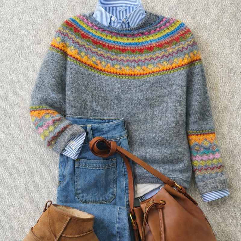 Faith | Heritage Nordic Knit Jumper