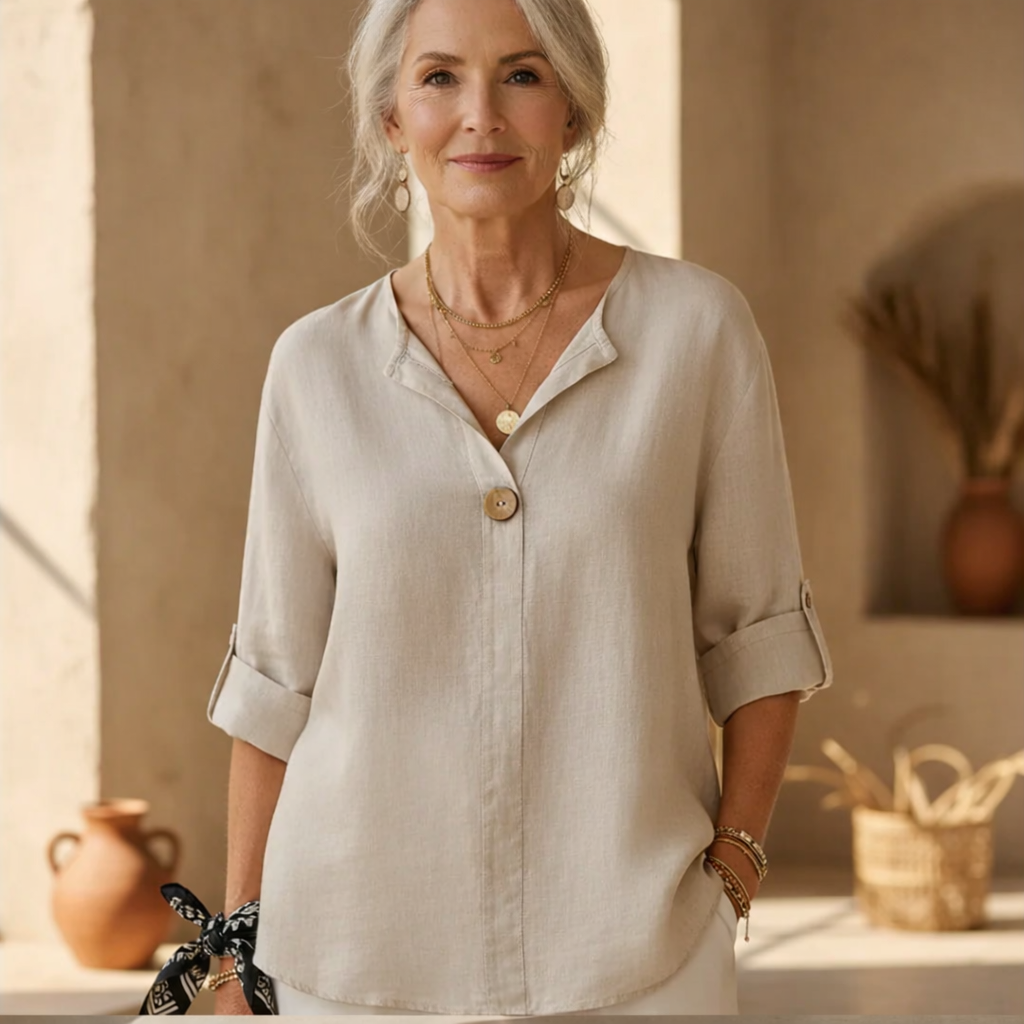 Hadley - Casual V-Neck Blouse