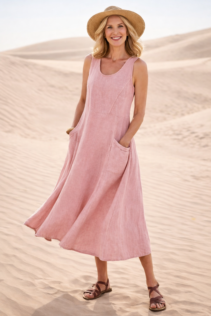 Lucy | Comfortable A-Line Midi Dress