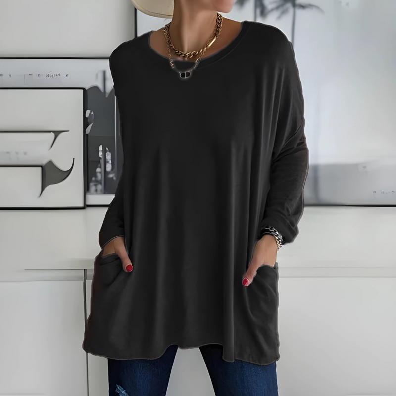 Ivy | Relaxed Long Sleeve Top
