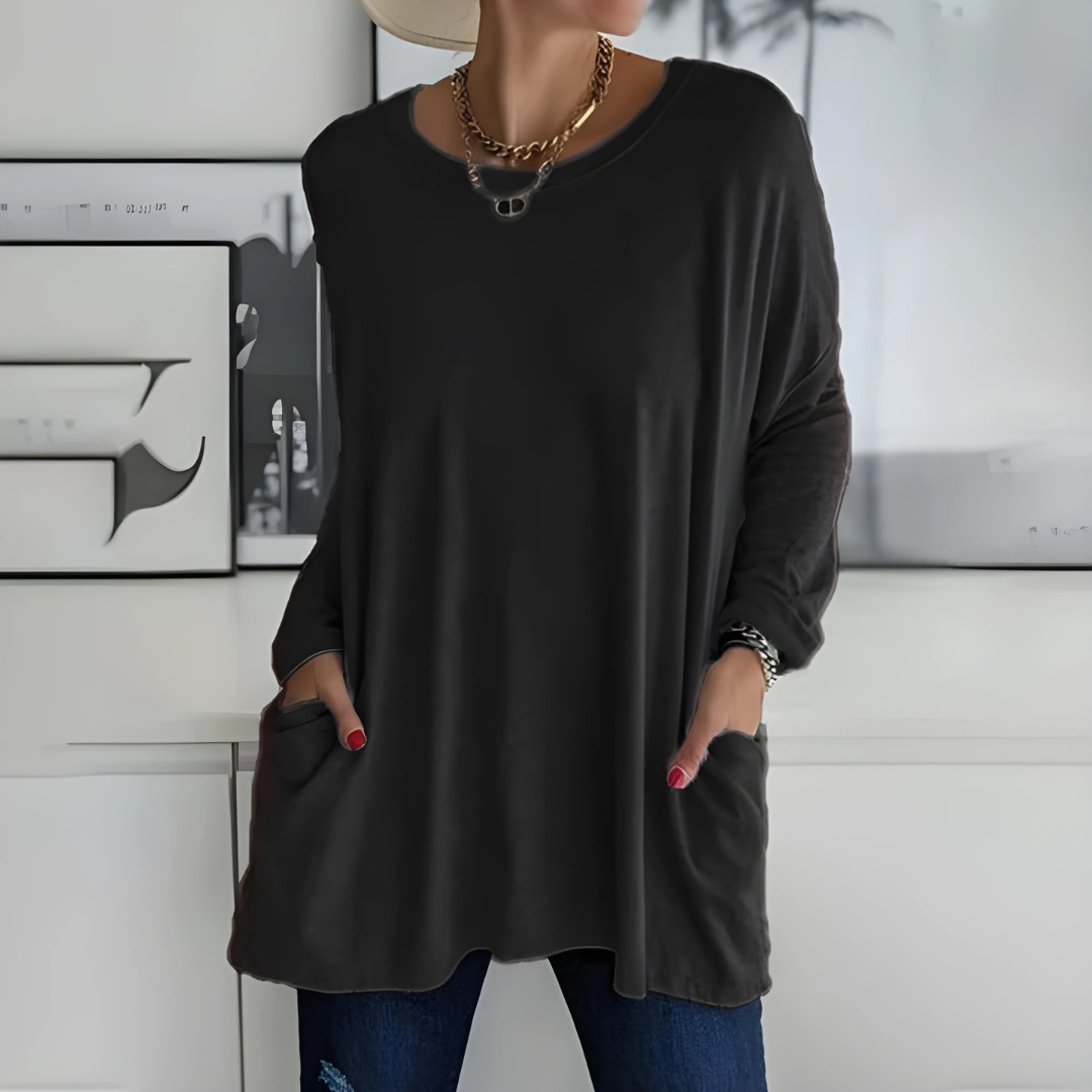 Ivy | Relaxed Long Sleeve Top