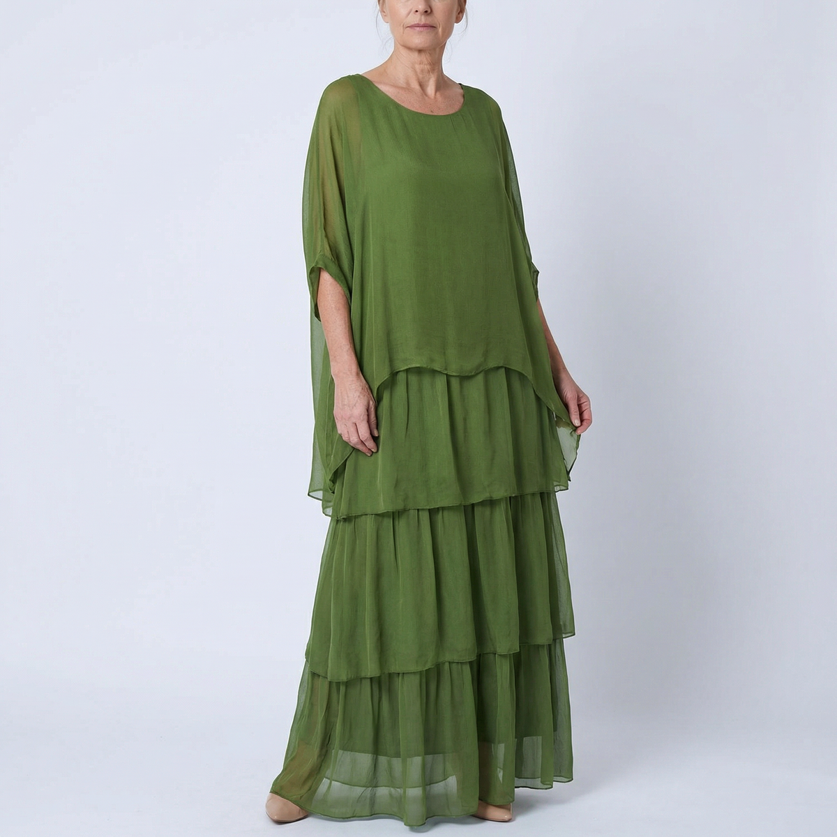 Amelia | Elegant Flowing Maxi Dress