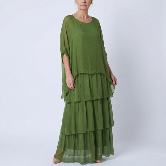 Amelia | Elegant Flowing Maxi Dress