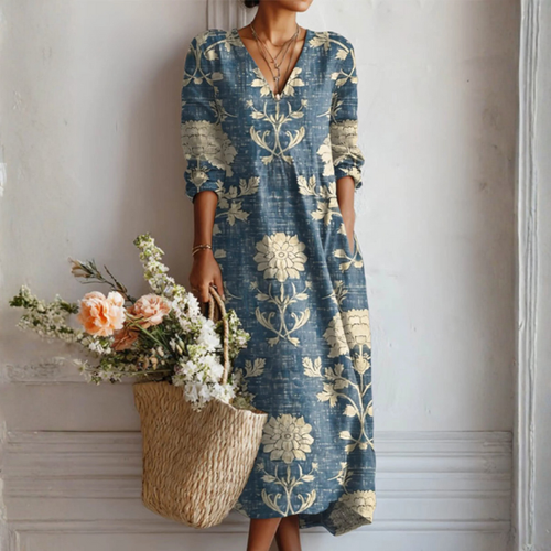 Harper | Playful Linen Dress