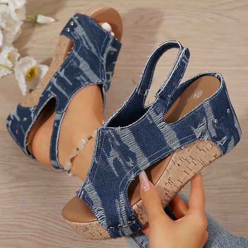 Zaria | Wedge Sandals