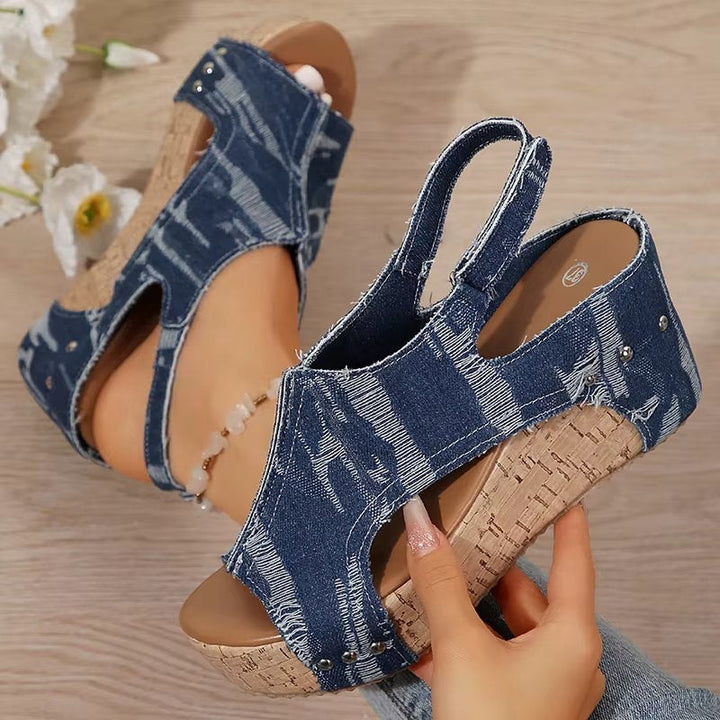 Zaria | Wedge Sandals