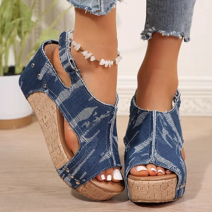 Zaria | Wedge Sandals